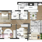Apartamento à venda com 3 quartos, sendo 1 suíte, em Parque Reboucas, São Paulo, SP
