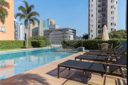 Apartamento para alugar com 2 quartos, sendo 1 suíte,  em Indianópolis, São Paulo, SP
