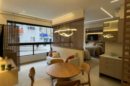 Apartamento à venda, 37 m² por R$ 368.744,00 - Centro - São Vicente/SP
