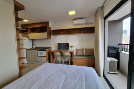 Apartamento à venda ou para alugar com 1 quarto em Pinheiros, São Paulo, SP