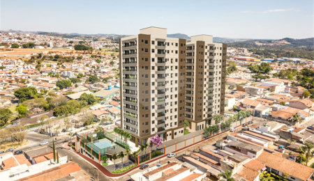 Apartamento à venda com 2 quartos em Alvinópolis, Atibaia, SP