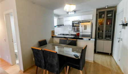 Apartamento à venda com 2 quartos, sendo 1 suíte,  em Parque Reboucas, São Paulo, SP