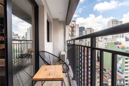 Apartamento à venda com 1 quarto em Vila Buarque, São Paulo, SP