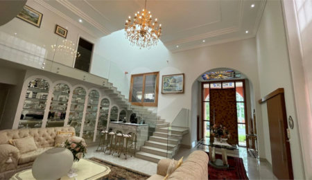 Casa à venda com 5 suítes no condomínio Fazenda Lago Azul, Araçoiaba da Serra - SP
