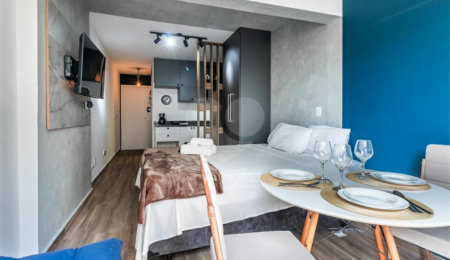Studio à venda com 1 suíte em Vila Pompéia, São Paulo, SP