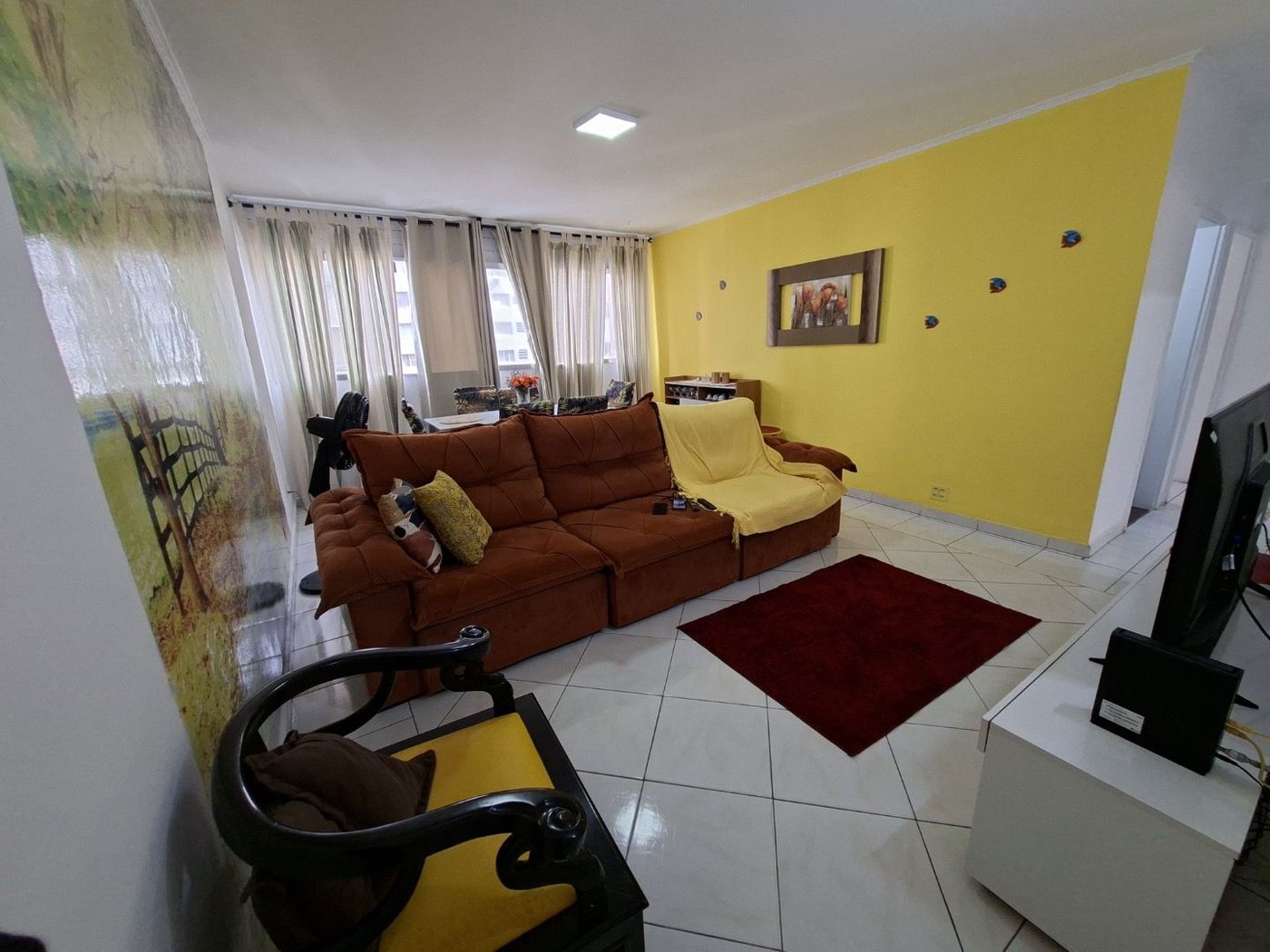 Apartamento com 2 dormitórios, 93 m² - venda por R$ 1.200.000,00 ou aluguel por R$ 7.021,00/mês - Gonzaga - Santos/SP