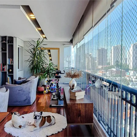 Apartamento à venda com 4 quartos, sendo 3 suítes,  em Vila Romana, São Paulo, SP