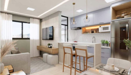 Apartamento à venda com 1 suíte em Alvinópolis, Atibaia, SP