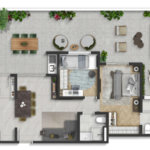 Apartamento à venda com 2 quartos, sendo 1 suíte, em Vila Espírito Santo, Sorocaba, SP
