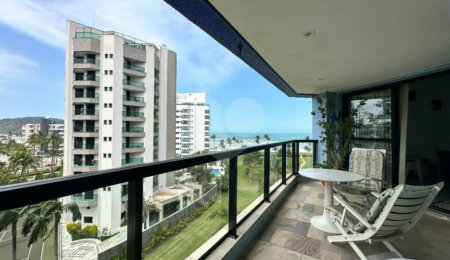 Apartamento para alugar com 4 quartos, sendo 3 suítes,  em Riviera de São Lourenço, Bertioga, SP