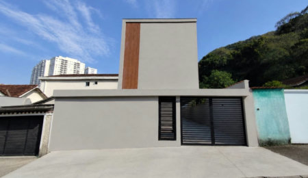 Casa com 2 dormitórios à venda, 100 m² por R$ 560.000,00 - Marapé - Santos/SP