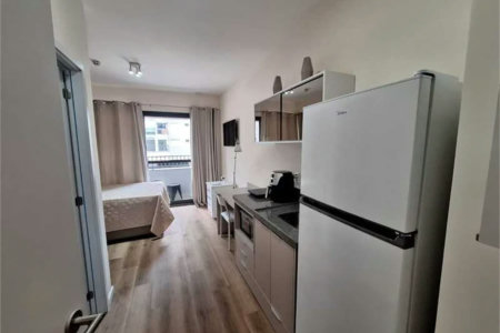 Apartamento à venda com 1 quarto em Vila Cordeiro, São Paulo, SP