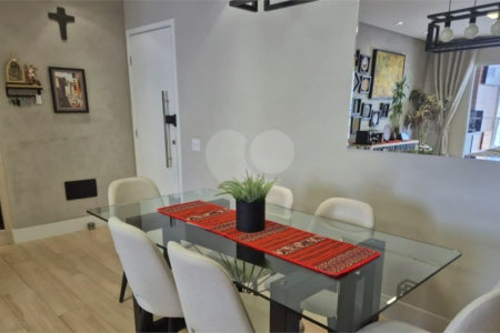 Apartamento reformado de 92 m² no Baeta Neves, com 2 dormitórios, 1 suíte, sala ampliada, área gourmet, 2 vagas, planejados e lazer completo.