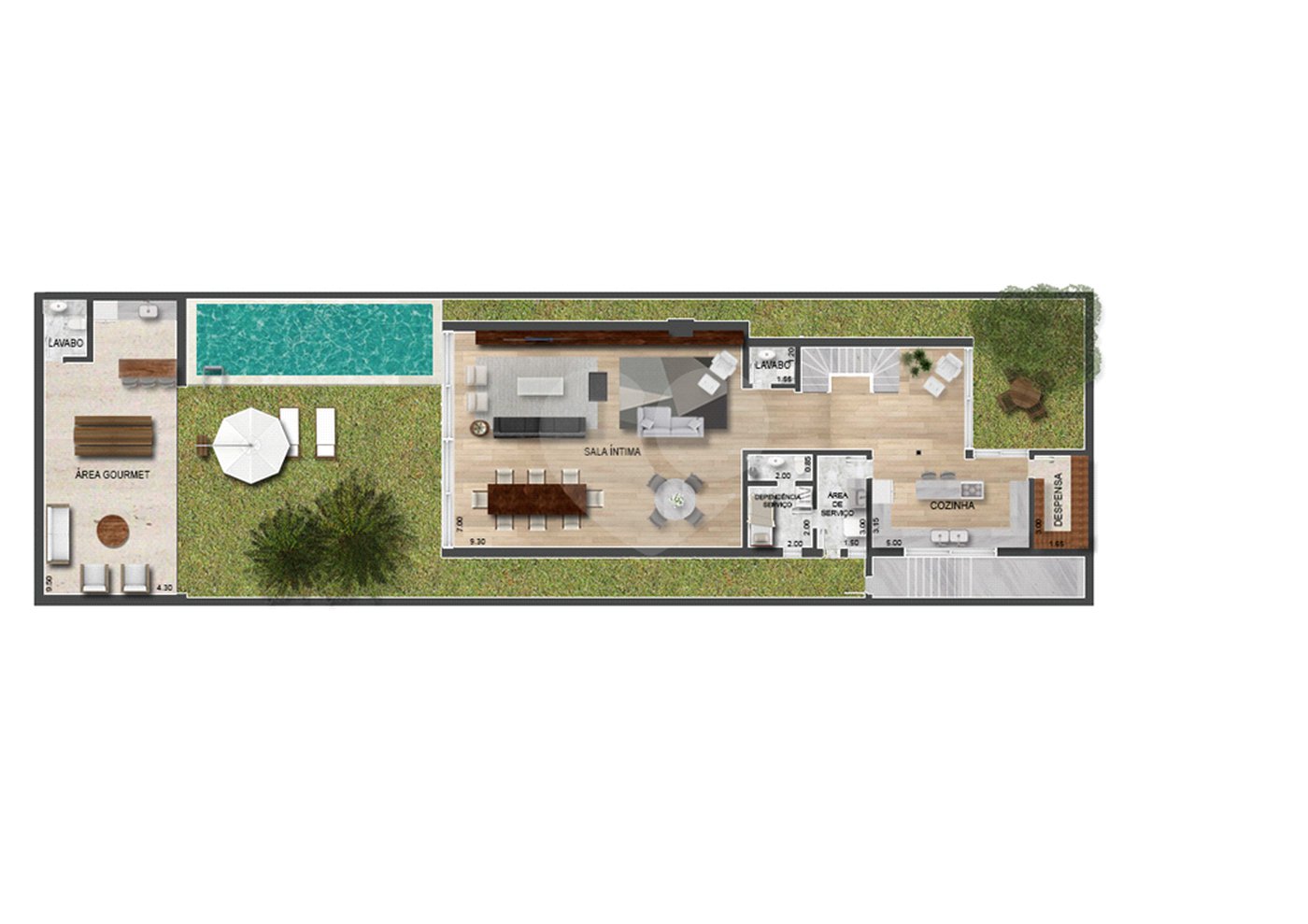 Casa à venda com 4 suítes em Jardim Leonor, São Paulo, SP