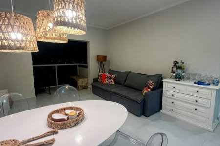 Apartamento com 2 dormitórios à venda, 76 m² por R$ 365.000,00 - Vila Júlia - Guarujá/SP