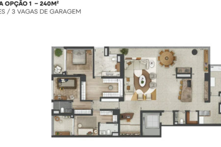 Apartamento à venda com 4 suítes em Vila Cordeiro, São Paulo, SP