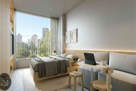 Studio à venda com 1 quarto em Pinheiros, São Paulo, SP
