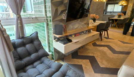 Apartamento à venda com 2 suítes em Canto do Forte, Praia Grande, SP