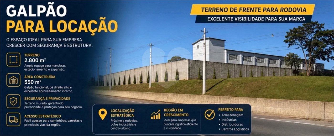 Galpão para alugar em Campinas, Pindamonhangaba, SP