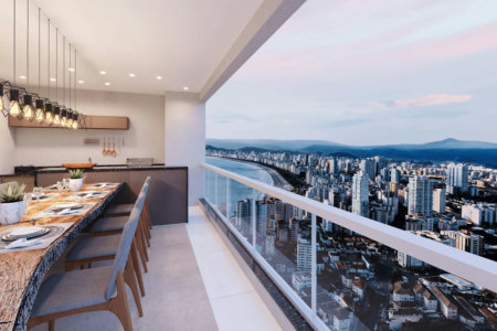 Apartamento com 4 dormitórios à venda, 295 m² por R$ 6.200.000,00 - Ponta da Praia - Santos/SP