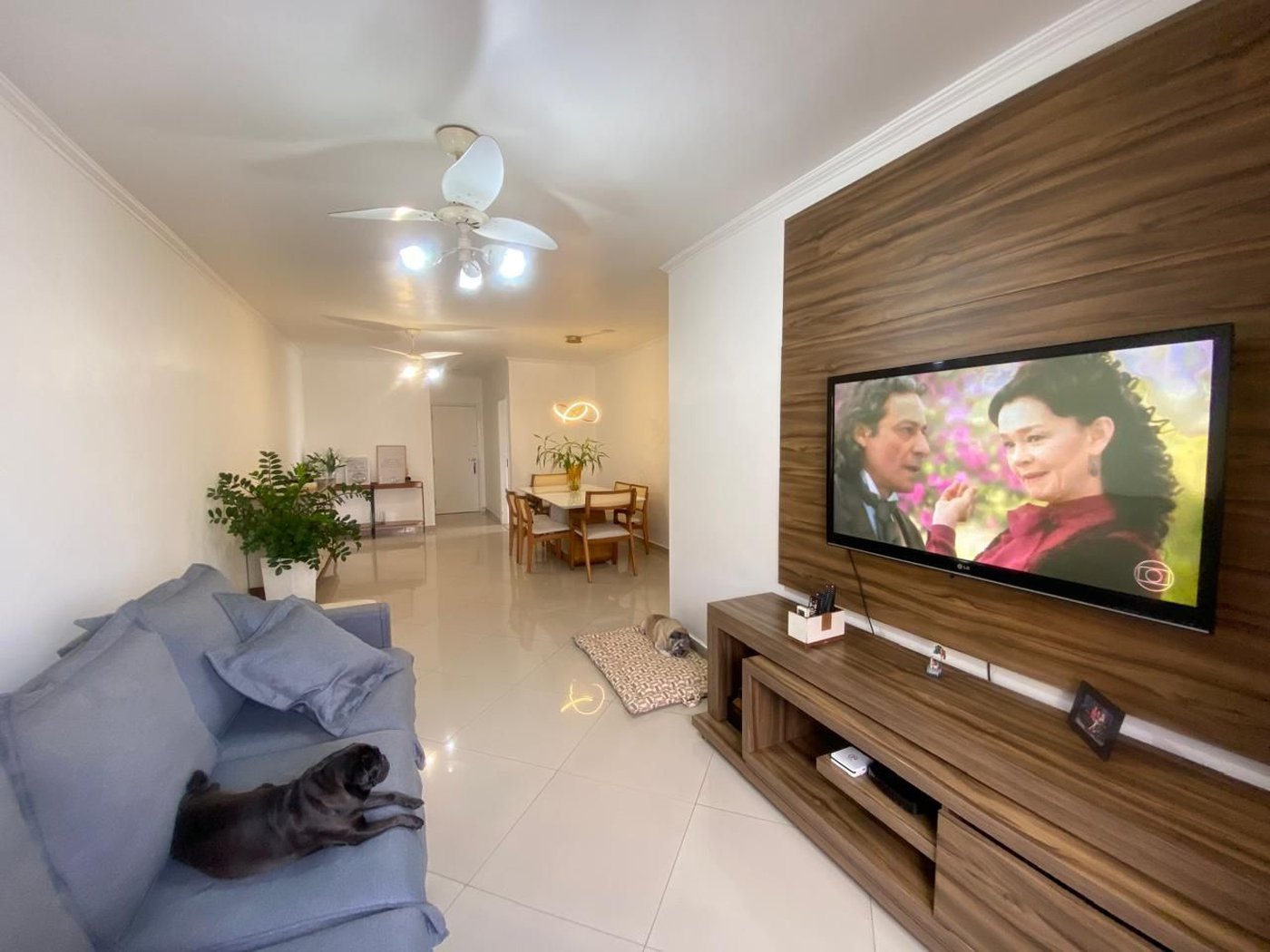 Apartamento com 3 dormitórios à venda, 114 m² por R$ 799.000,00 - Campo Grande - Santos/SP