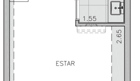 Apartamento à venda com 1 quarto em Perdizes, São Paulo, SP