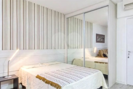 Apartamento à venda com 1 quarto em Indianópolis, São Paulo, SP