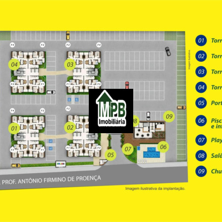 Apartamento à venda com 3 quartos em Caguassu, Sorocaba, SP