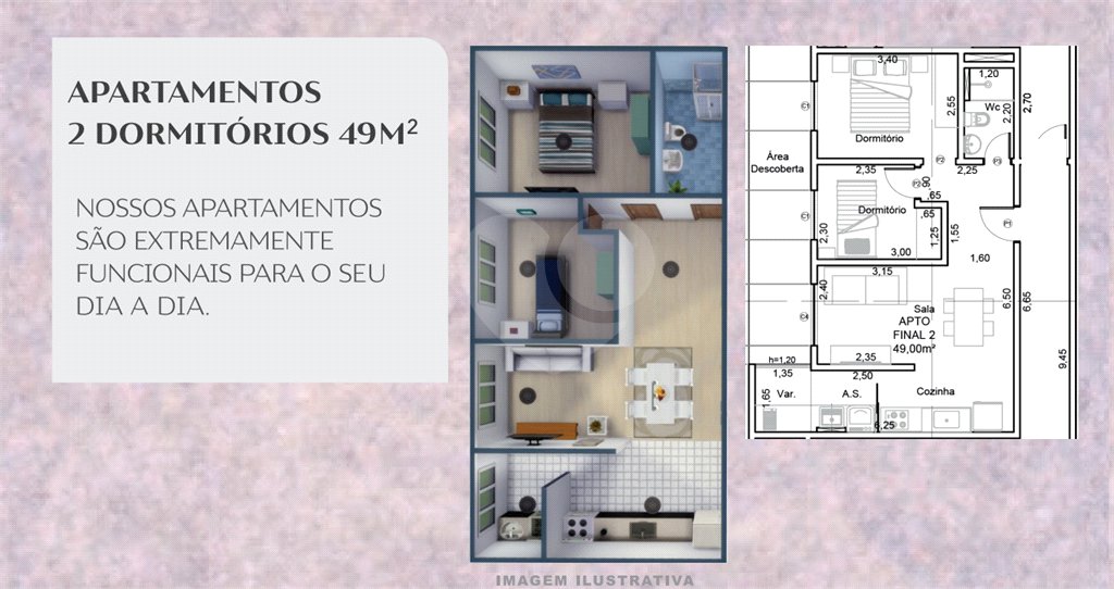 Apartamento à venda com 2 quartos em Tucuruvi, São Paulo, SP