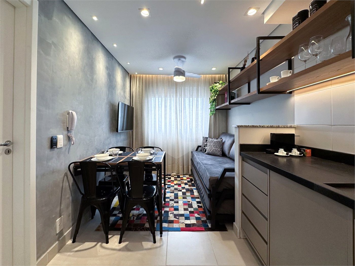 Apartamento à venda com 1 quarto em Barra Funda, São Paulo, SP
