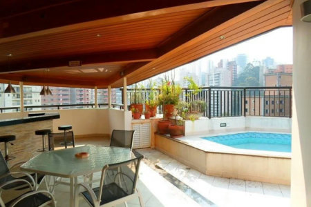 Cobertura à venda com 4 suítes em Jardim Ampliação, São Paulo, SP
