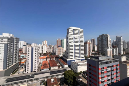 Apartamento com 1 dormitório à venda, 83 m² por R$ 1.150.000,00 - Boqueirão - Santos/SP