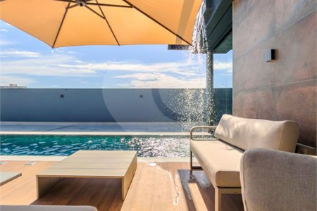 Indaiatuba - Quintas da Terracota - 1252 m² de terreno - casa térrea com 514 m² de área construída -3 vagas de garagem cobertas e 3 descobertas Lavabo - Sala de estar e jantar amplas e integradas - Escritório privativo - Cozinha toda equipada com geladeira, forno, micro-ondas, lava-louças,
