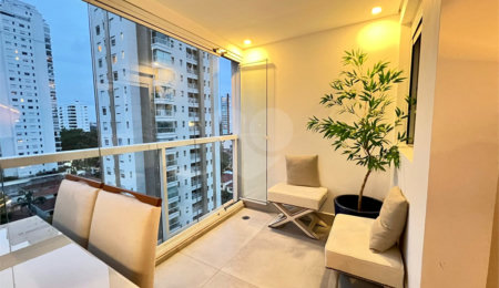 Apartamento à venda com 2 quartos, sendo 1 suíte, em Campo Belo, São Paulo, SP