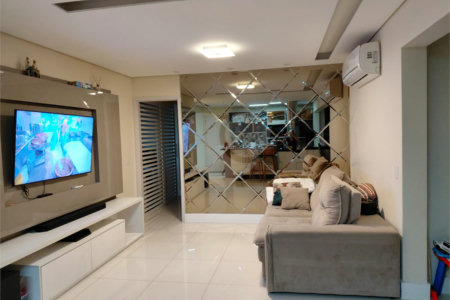 Apartamento à venda com 3 quartos, sendo 1 suíte,  em Vila Suissa, Mogi das Cruzes, SP