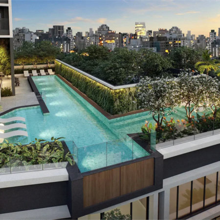 Apartamento à venda com 1 quarto em Vila Gertrudes, São Paulo, SP