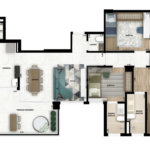 Apartamento à venda com 3 quartos, sendo 1 suíte, em Parque Campolim, Sorocaba, SP