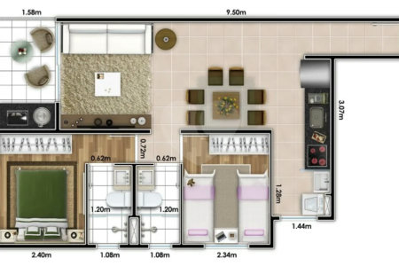 Apartamento à venda com 1 quarto em Vila Mazzei, São Paulo, SP