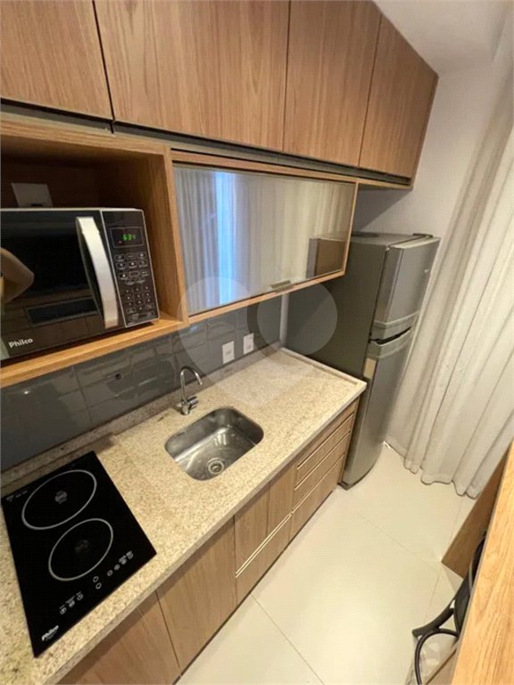 Apartamento studio para venda no Campo Belo de 47,36 m² - 1 vaga