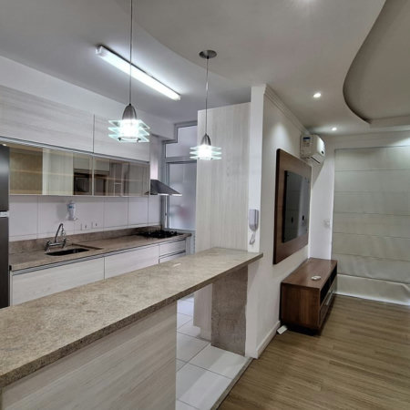 Apartamento com 2 dormitórios à venda, 75 m² por R$ 680.000,00 - José Menino - Santos/SP
