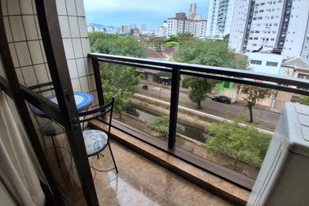 Apartamento com 3 dormitórios para alugar, 135 m² por R$ 6.500,00/mês - Pompéia - Santos/SP