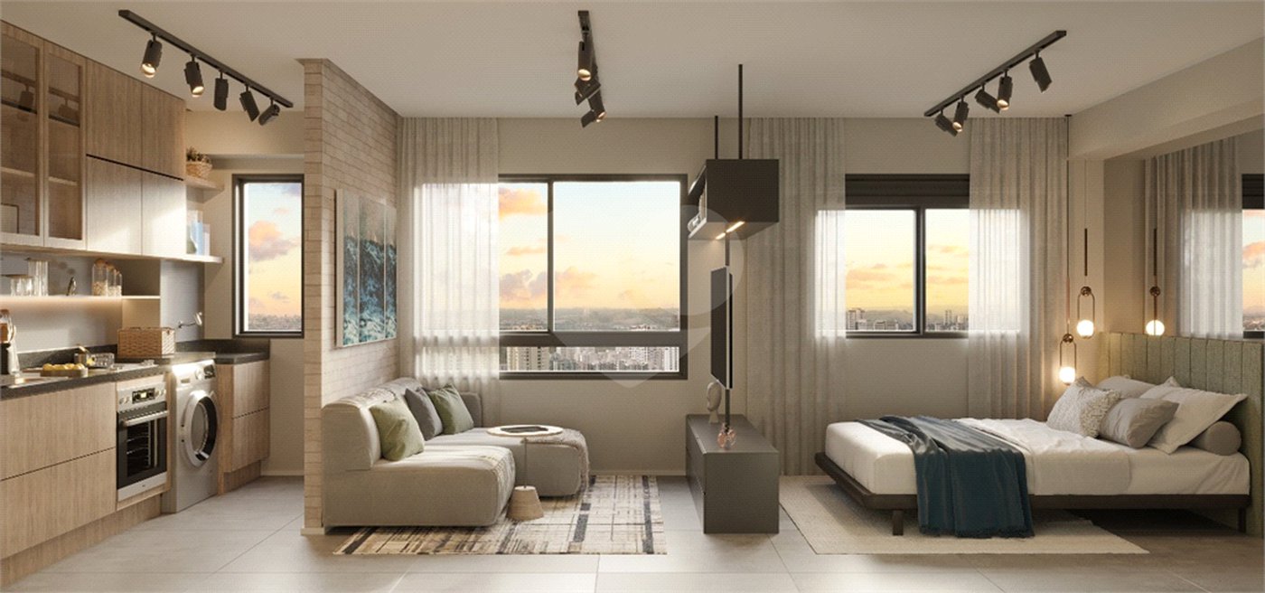 Apartamento à venda com 1 quarto em Vila Suissa, Mogi das Cruzes, SP