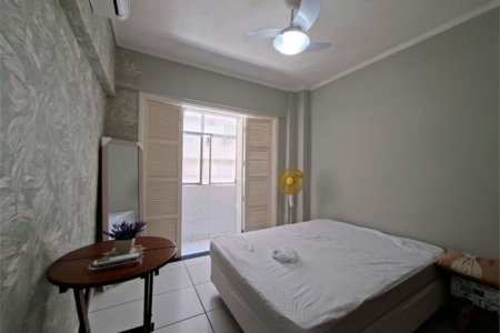 Apartamento Residencial para locação, Aparecida, Santos
