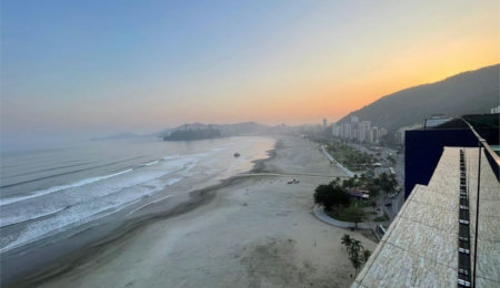 Apartamento com 3 dormitórios para alugar, 160 m² por R$ 9.200,00 - José Menino - Santos/SP