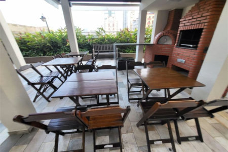 Apartamento Residencial à venda, Encruzilhada, Santos - AP1360.