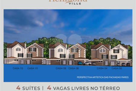 Casa à venda com 4 suítes no condomínio Richmond Ville, São Paulo - SP