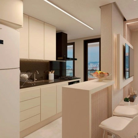Apartamento à venda, 84 m² por R$ 1.377.600,00 - Boqueirão - Santos/SP