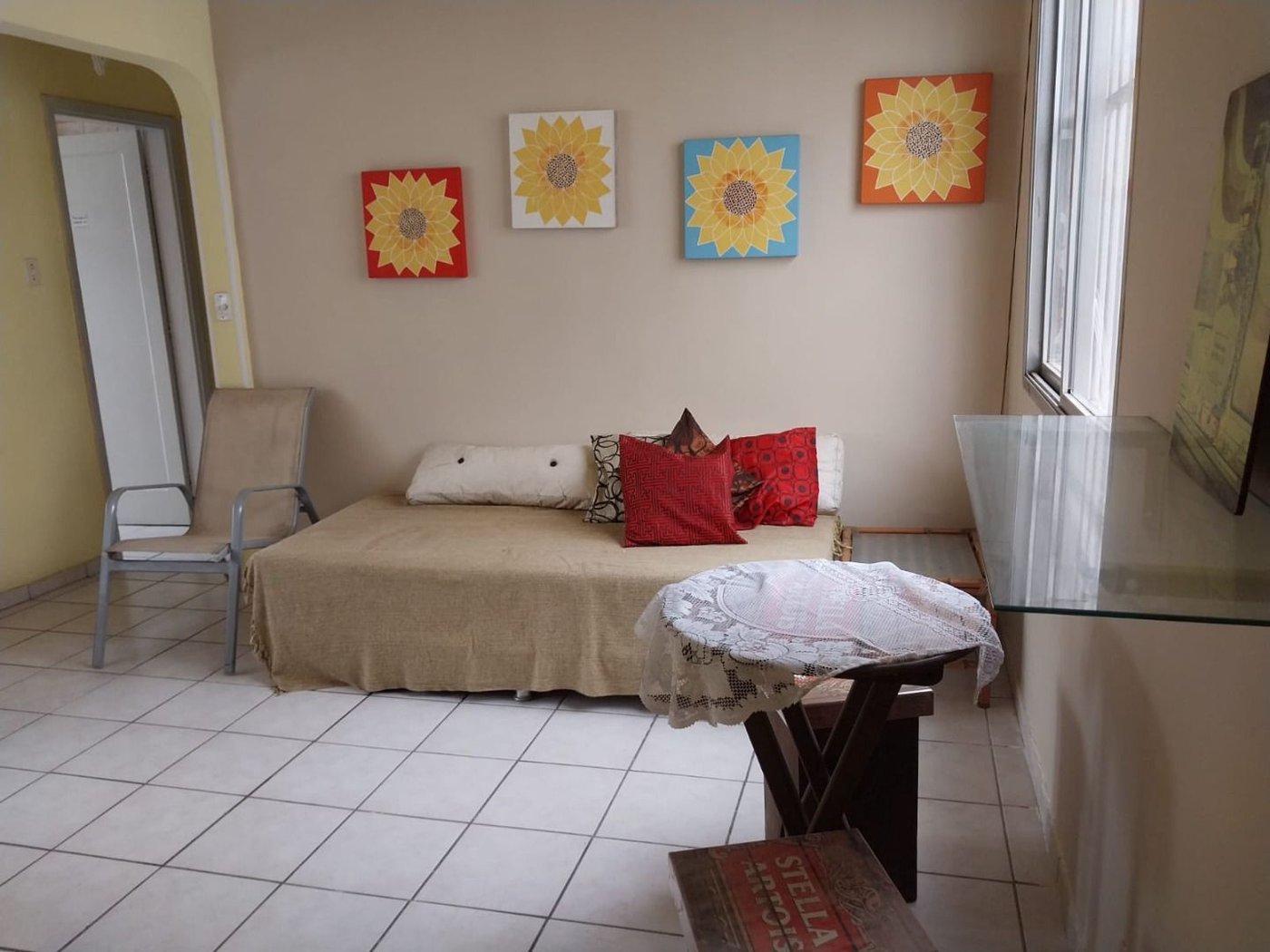 Apartamento com 2 dormitórios para alugar, 60 m² por R$ 3.690,00/mês - Gonzaga - Santos/SP