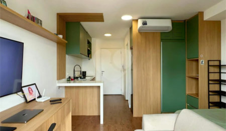 Studio à venda com 1 quarto em Pinheiros, São Paulo, SP