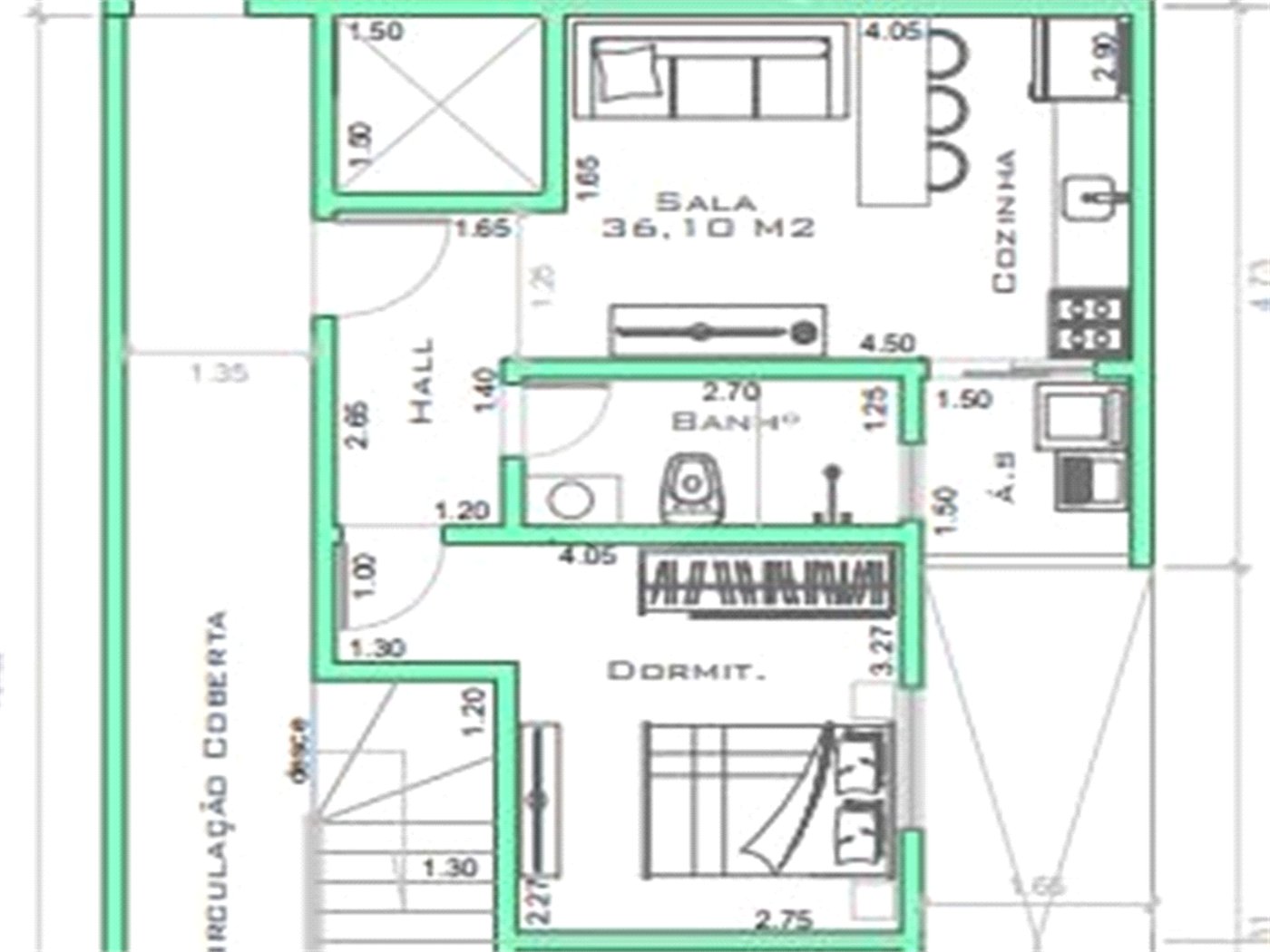 Casa à venda com 1 quarto em Santana, São Paulo, SP